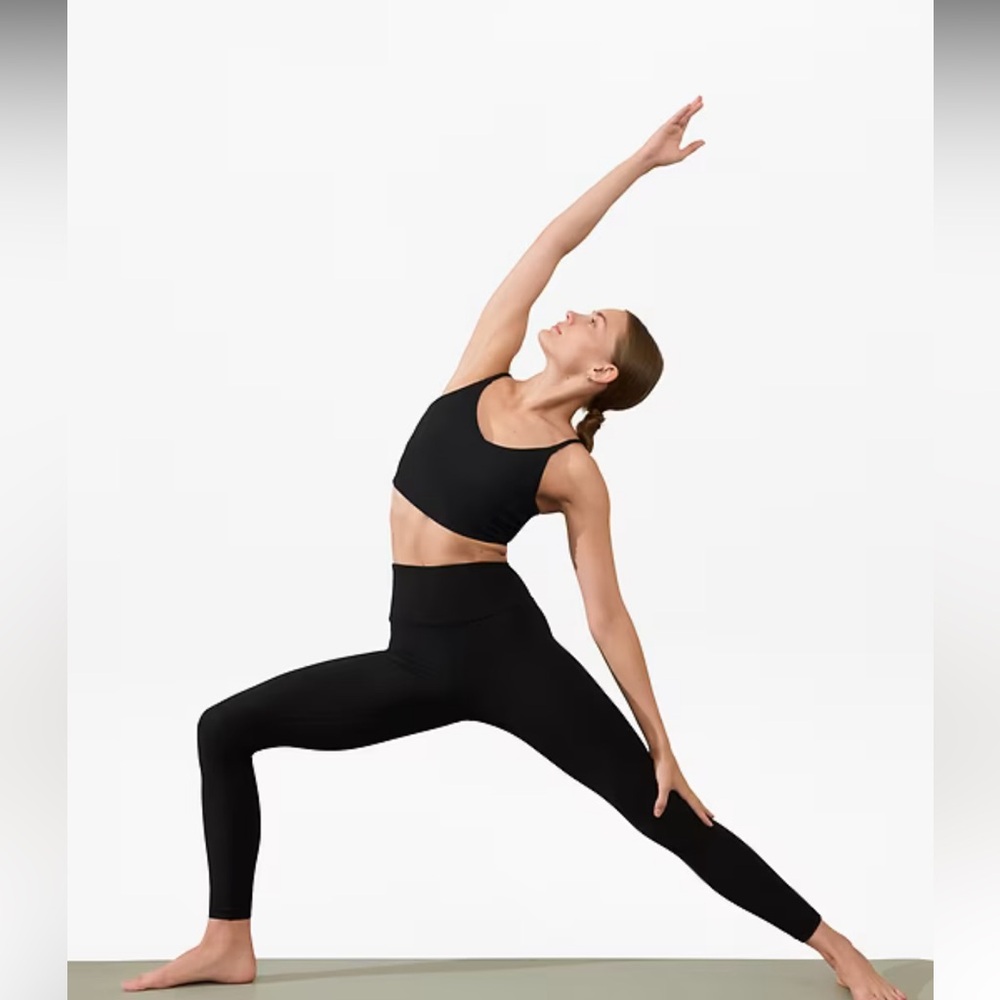 Athleta Elation Rib Tight Legging Size Small Petite‎ Teal New With Tags